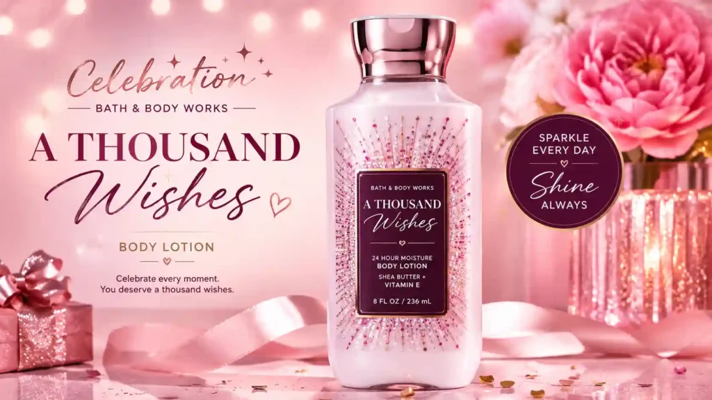 Celebration Bath and Body Works A Thousand Wishes Lotion