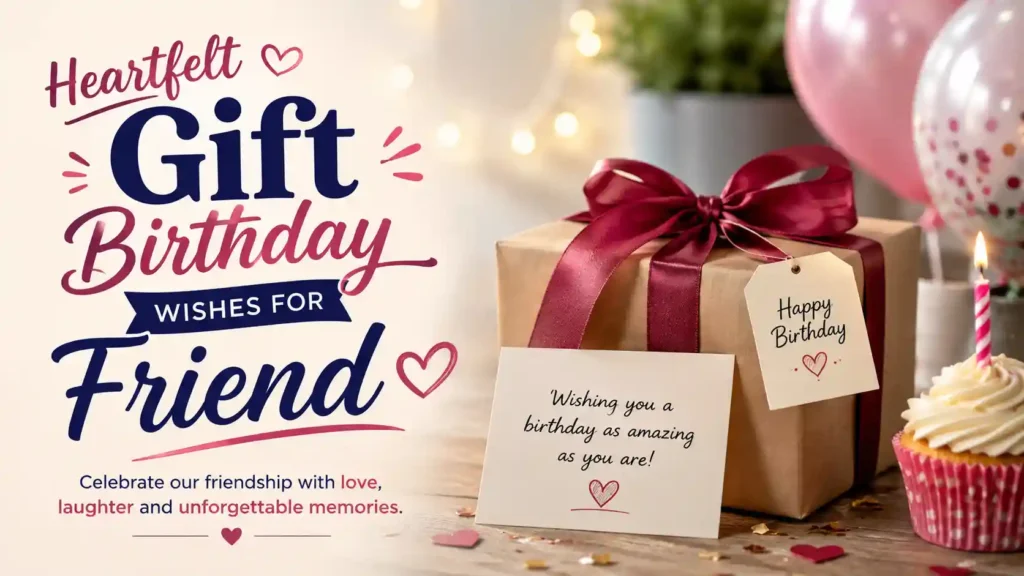 Heartfelt Gift Birthday Wishes for Friend