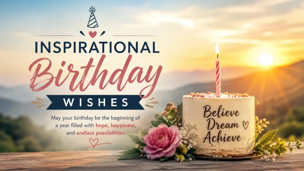  Inspirational Birthday Wishes
