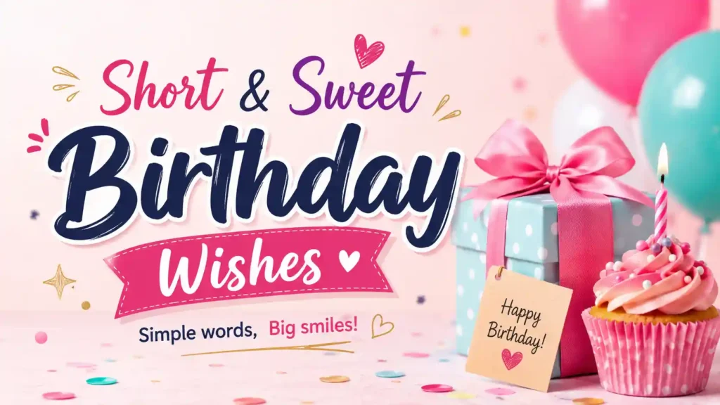 Short & Sweet Birthday Wishes