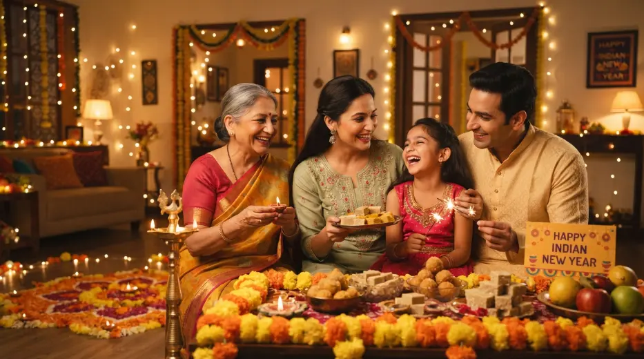 Celebration Indian New Year Wishes