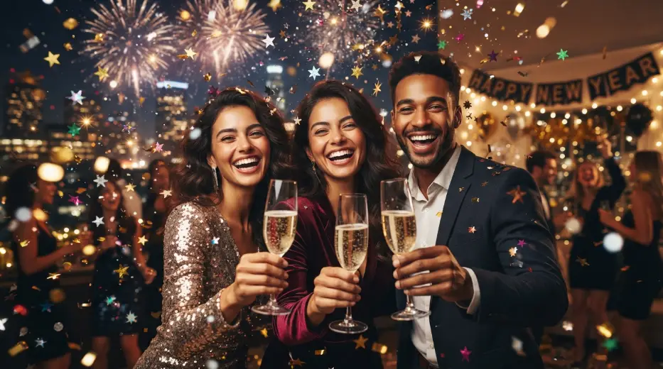 Celebration New Year Wishes