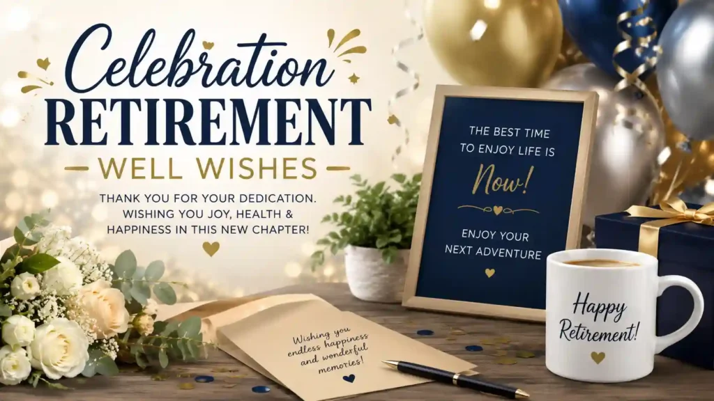  Celebration Retirement Well Wishes