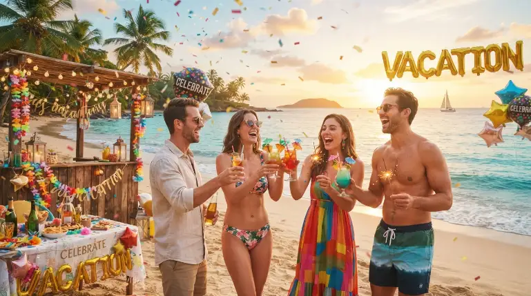 Celebration Vacation Wishes