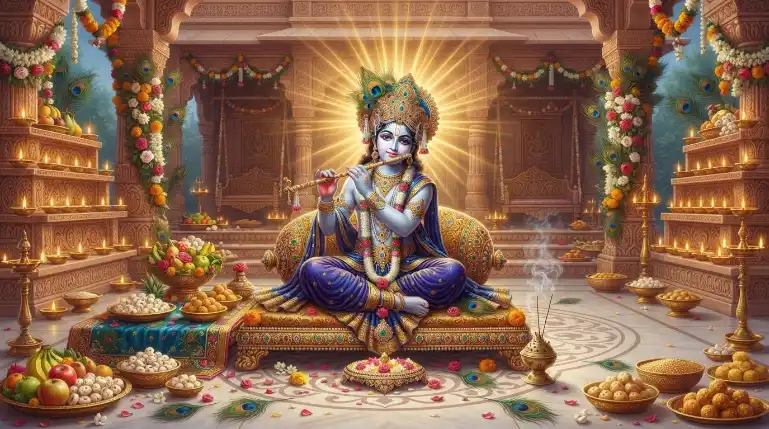 Devotional Janmashtami Greetings and Blessings