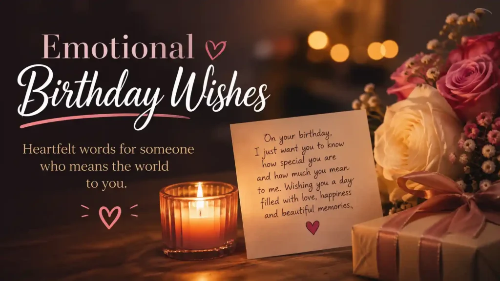 Emotional Birthday Wishes