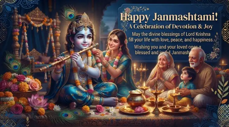 Emotional Janmashtami Wishes for Loved Ones