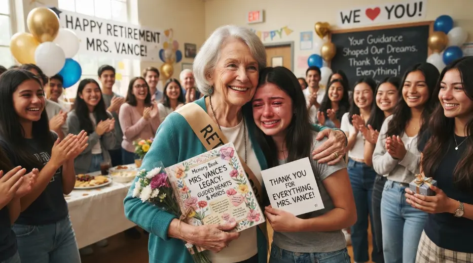 Emotional Retirement Wishes for Teacher
