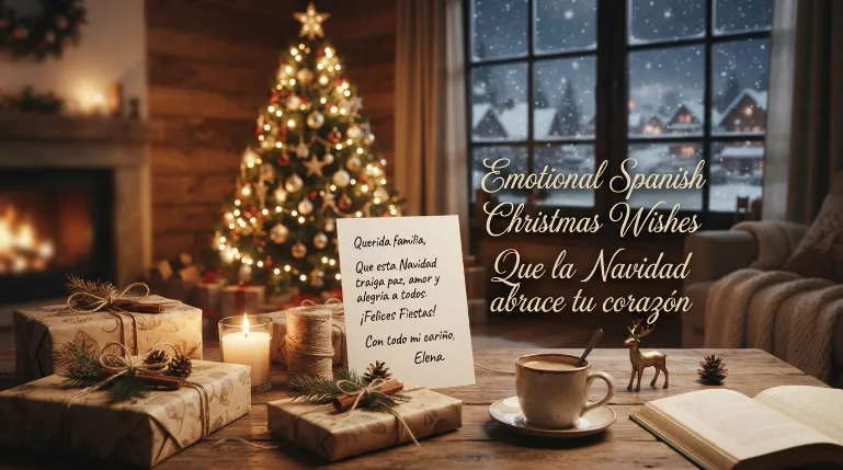 Emotional Spanish Christmas Wishes