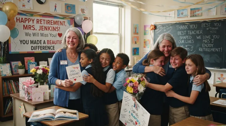 Emotional Wishes for a Retiring Teacher