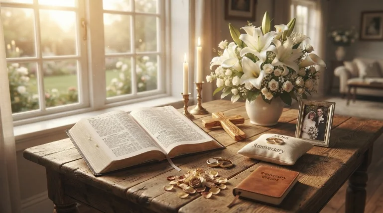 Faith-Filled Bible Verses for Wedding Anniversary Wishes