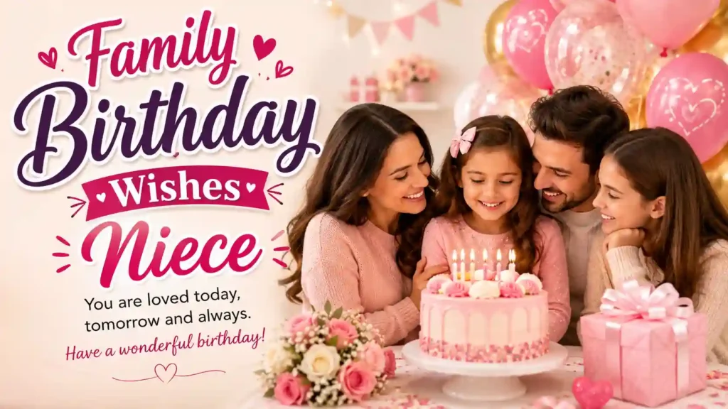 Family Birthday Wishes Niece Images