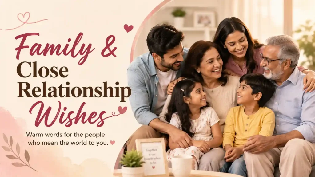  Family & Close Relationship Wishes