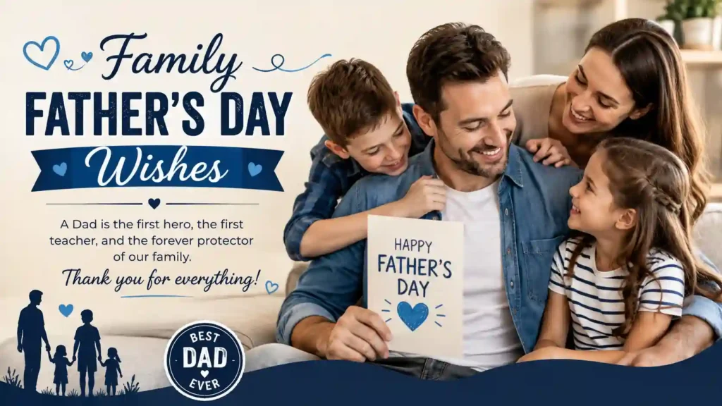 Family Father's Day Wishes