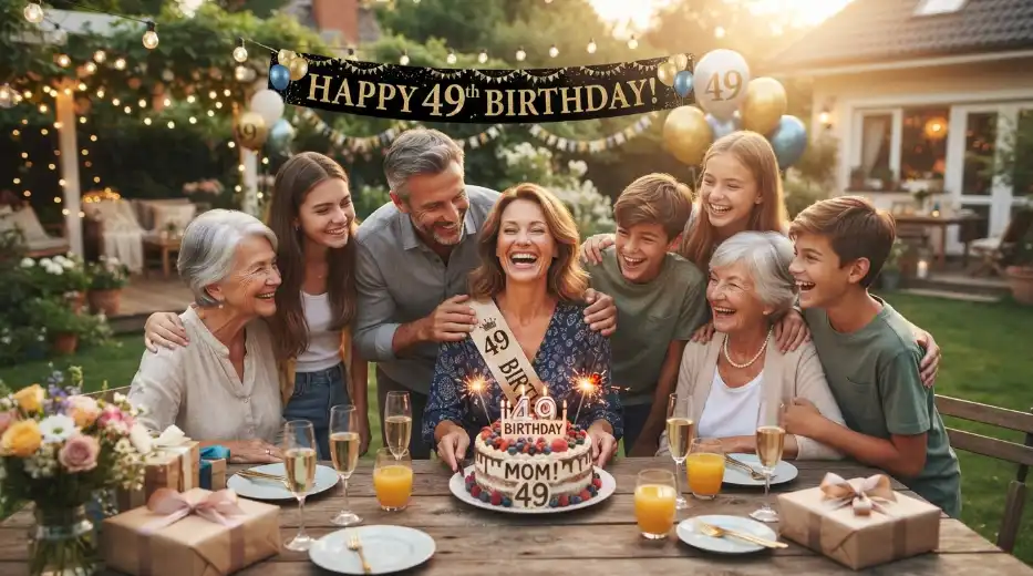Family Happy 49th Birthday Wishes