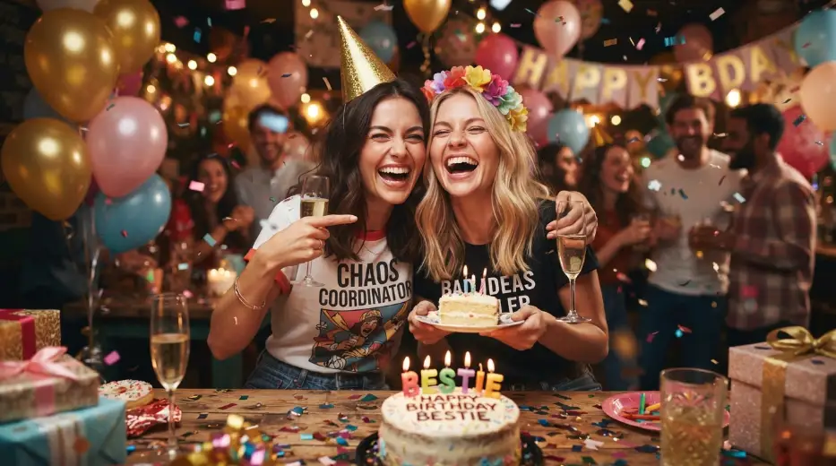 Funny Birthday Wishes for Best Friends