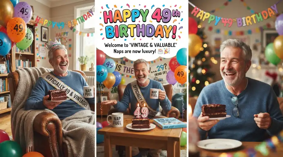Funny Happy 49th Birthday Wishes