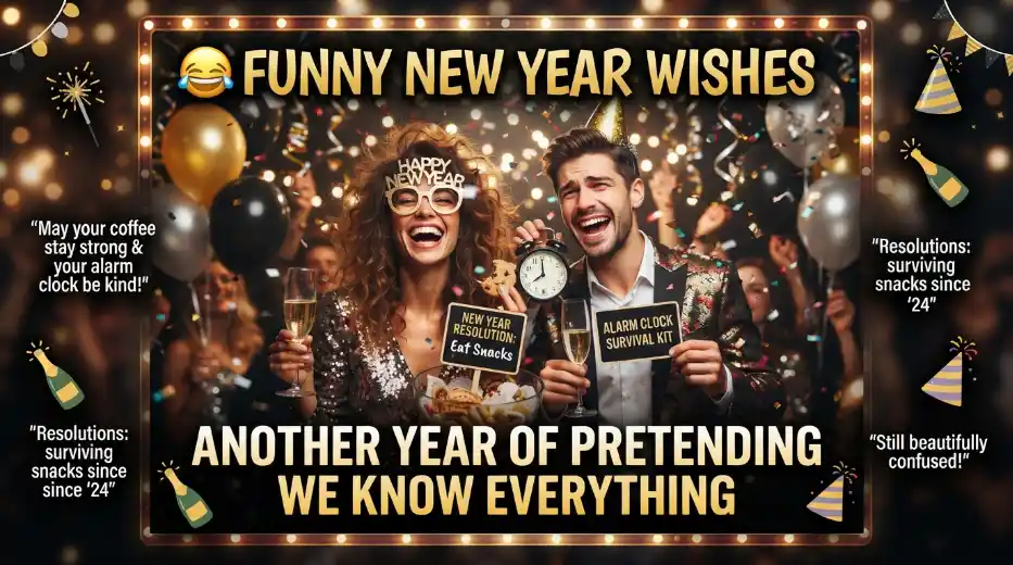 Funny New Year Wishes