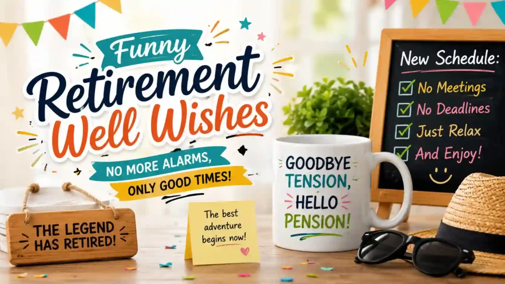 Funny Retirement Well Wishes