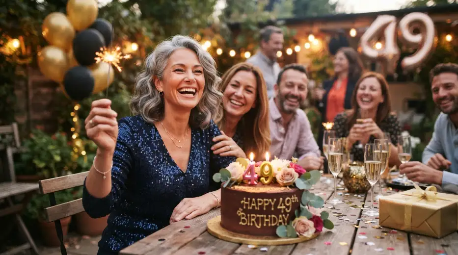 Happy 49th Birthday Captions and Social Messages