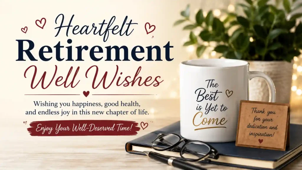 Heartfelt Retirement Well Wishes