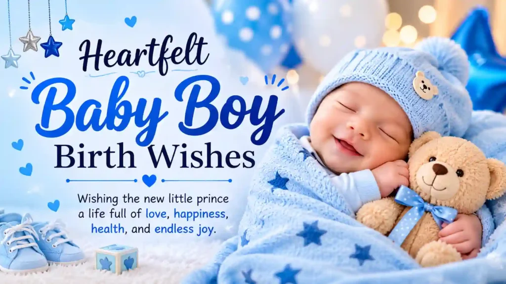  Heartfelt Baby Boy Birth Wishes