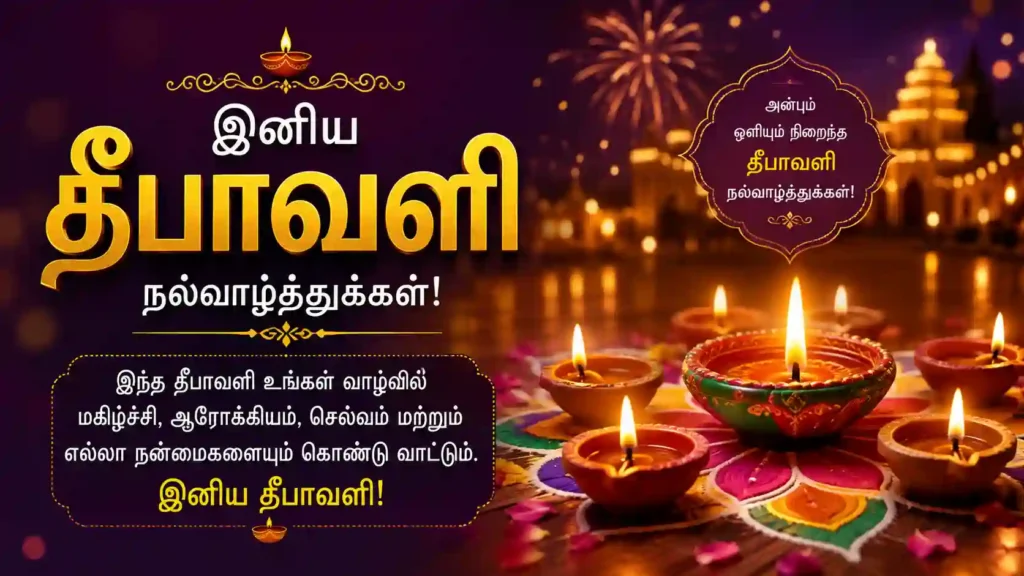  Heartfelt Happy Diwali Wishes in Tamil