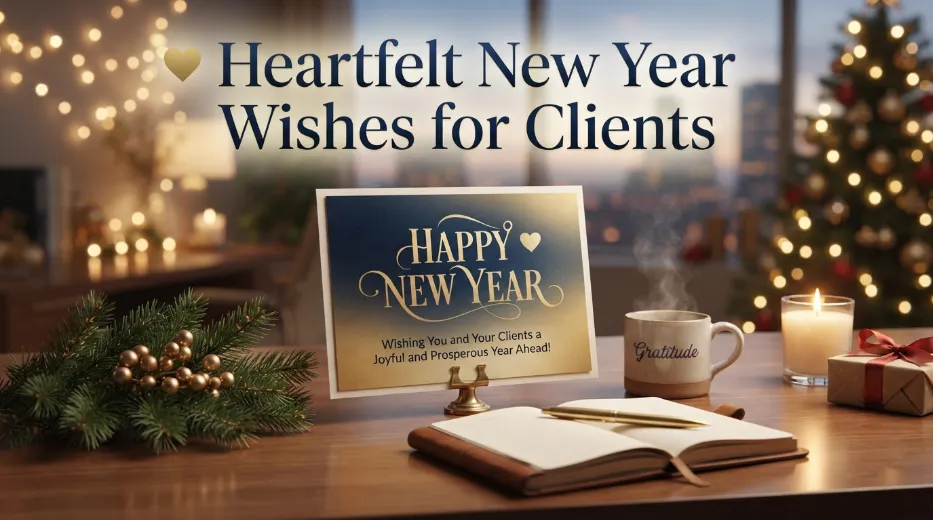 Heartfelt New Year Wishes for Clients
