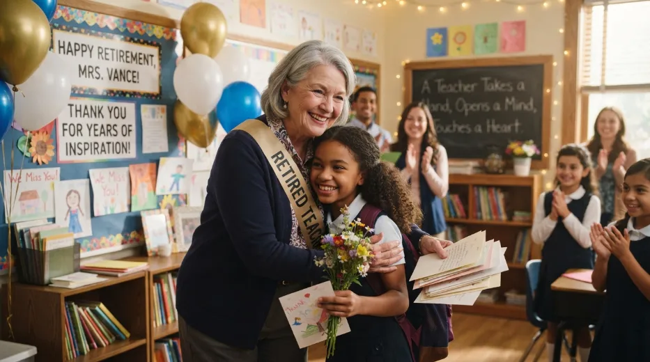 Heartfelt Retirement Wishes for Teacher