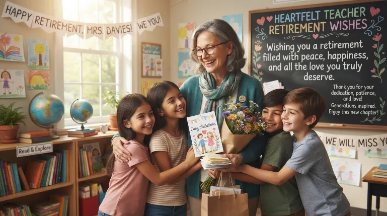 Heartfelt Teacher Retirement Wishes