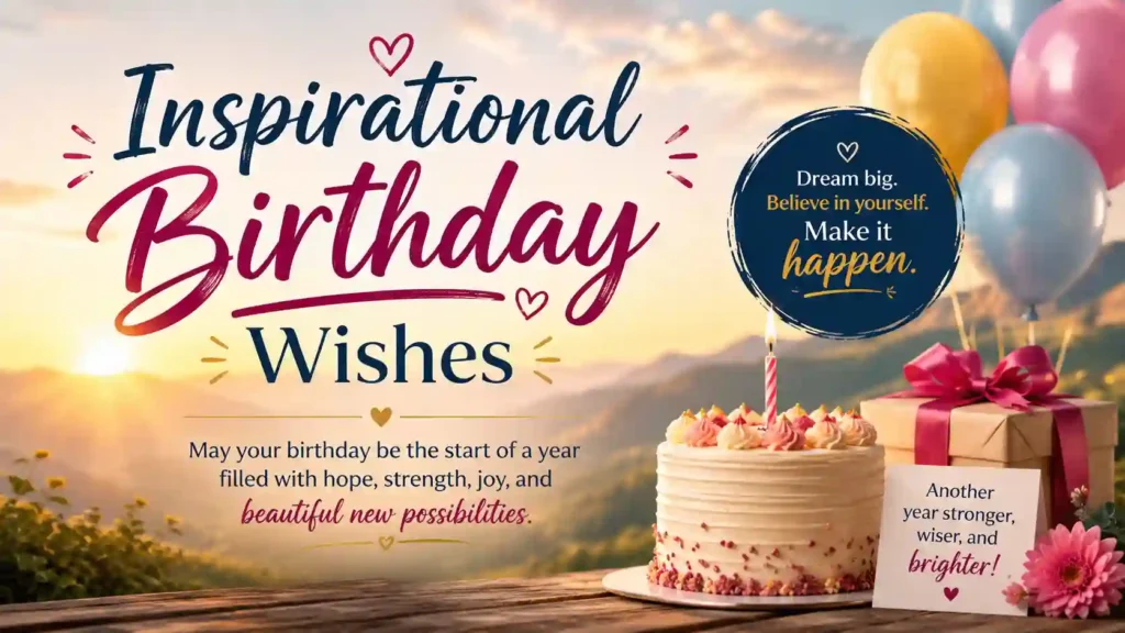 Inspirational Birthday Wishes