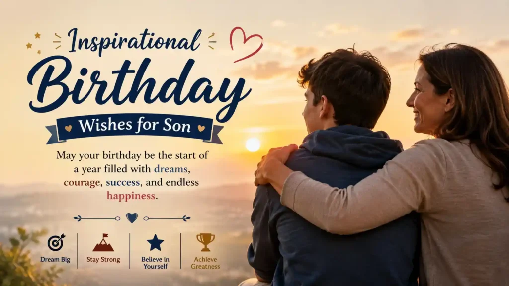  Inspirational Birthday Wishes for Son