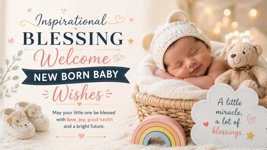  Inspirational Blessing Welcome New Born Baby Wishes