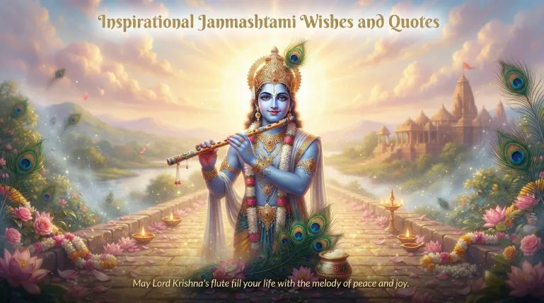 Inspirational Janmashtami Wishes and Quotes