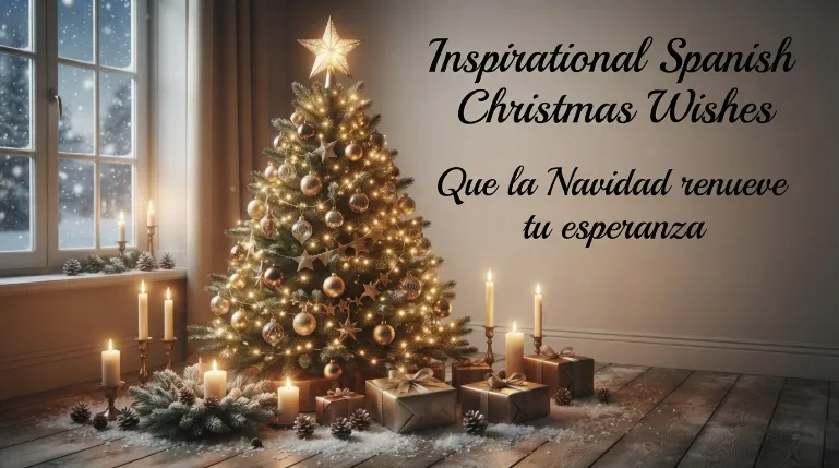 Inspirational Spanish Christmas Wishes