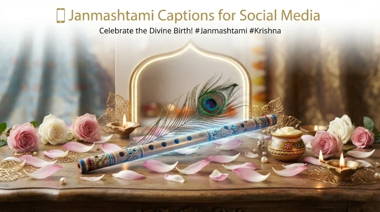 Janmashtami Captions for Social Media