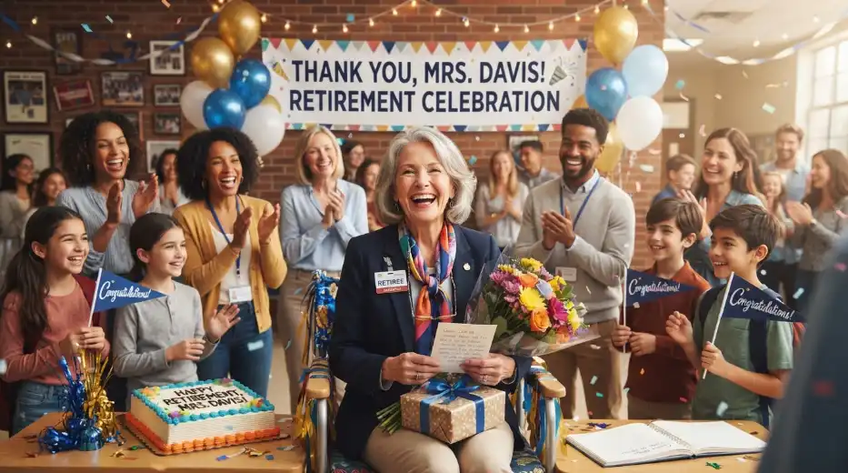 Retirement Celebration Wishes for Teacher