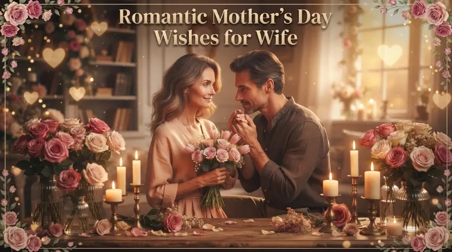 Romantic Mother's Day Wishes for Wife