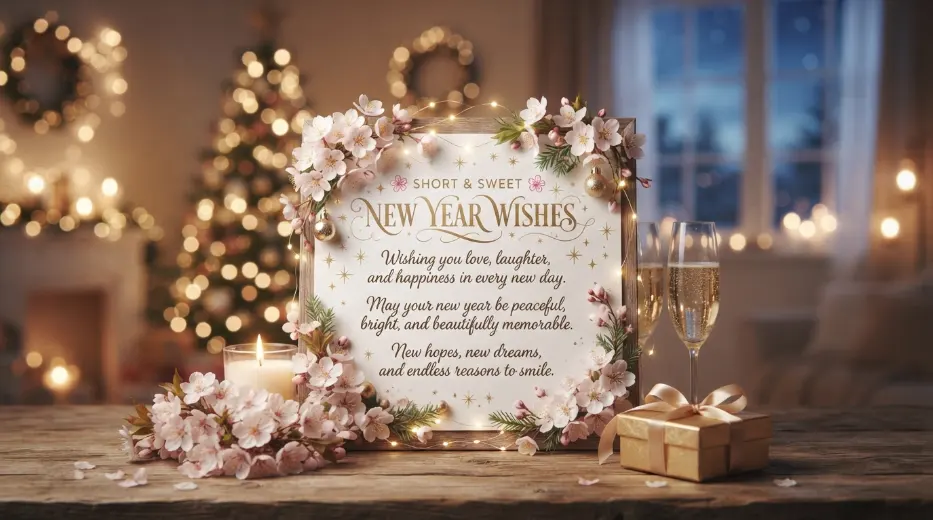 Short and Sweet New Year Wishes