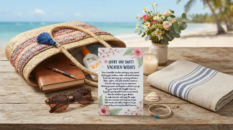 Short and Sweet Vacation Wishes