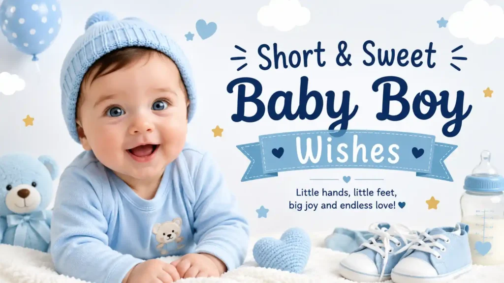 Short & Sweet Baby Boy Wishes