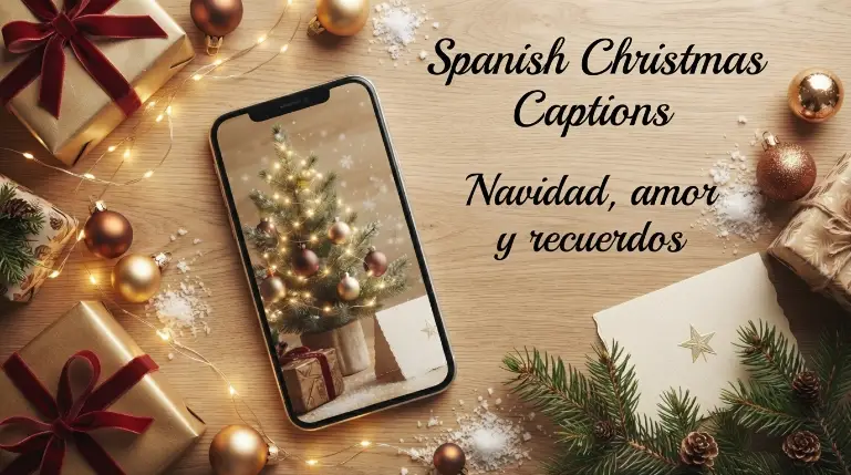 Spanish Christmas Captions for Social Media