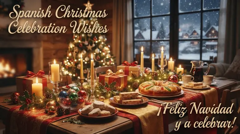 Spanish Christmas Celebration Wishes