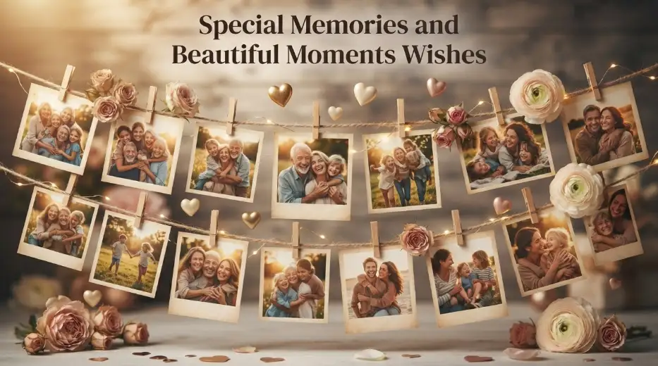 Special Memories and Beautiful Moments Wishes