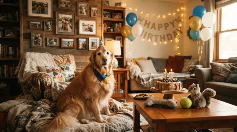 Special Memories Birthday Wishes for a Dog
