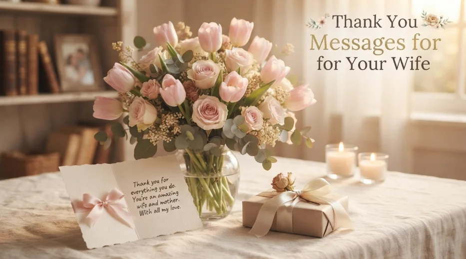 Thank You Messages for Your Wife