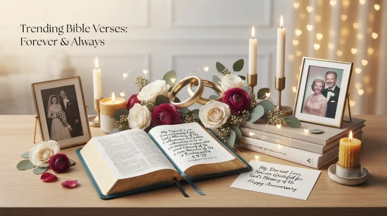 Trending Bible Verses for Wedding Anniversary Wishes This Year