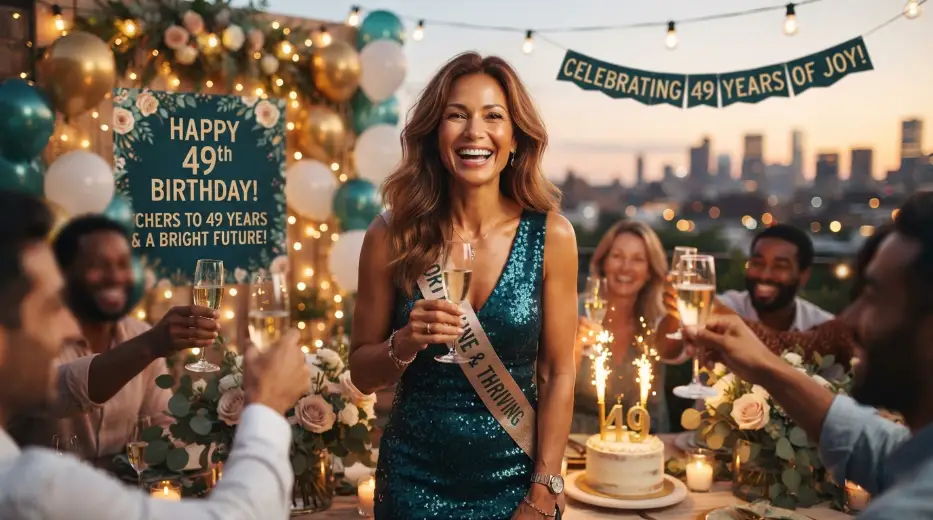 Trending Happy 49th Birthday Wishes This Year