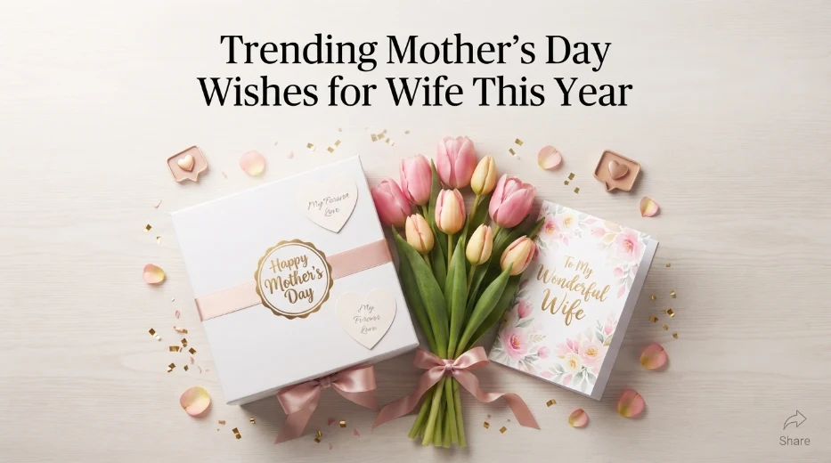 Trending Mother's Day Wishes for Wife This Year