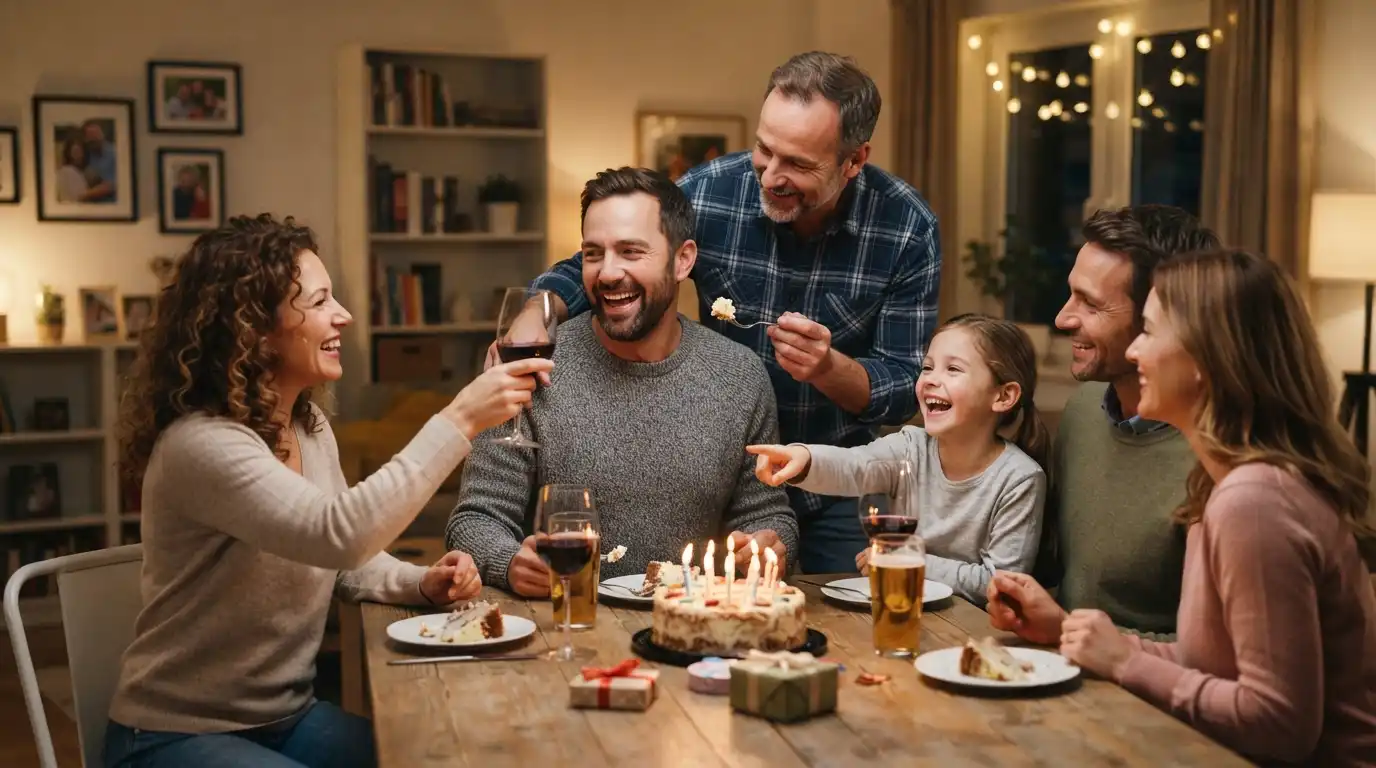 Birthday Wishes for a Guy Friend Like Family